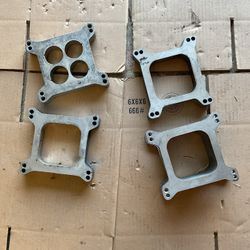 Carburetor Aluminum Base Plate Adapters 4 