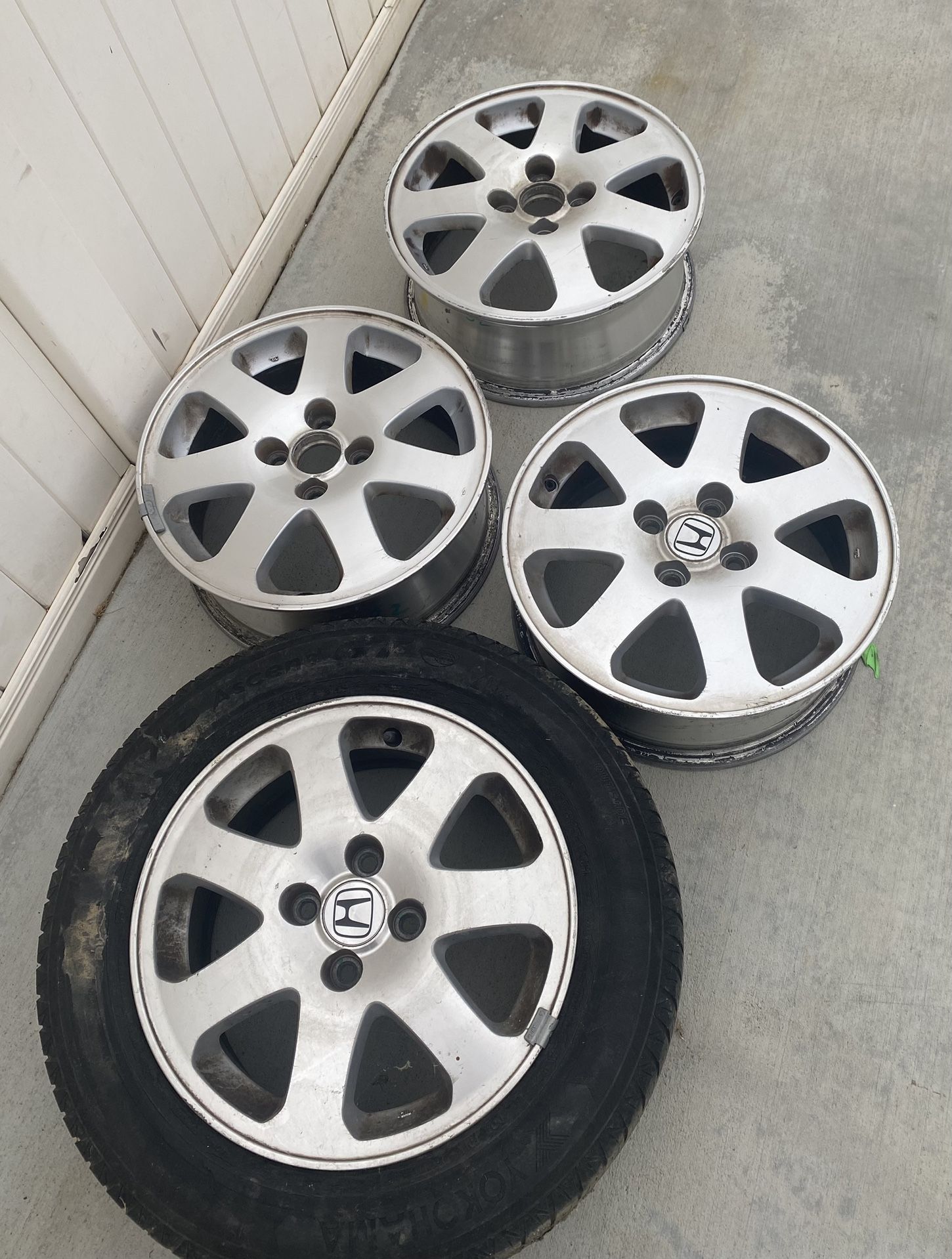 Wheels Rims Honda Civic Si Em1 15 Inch Oem