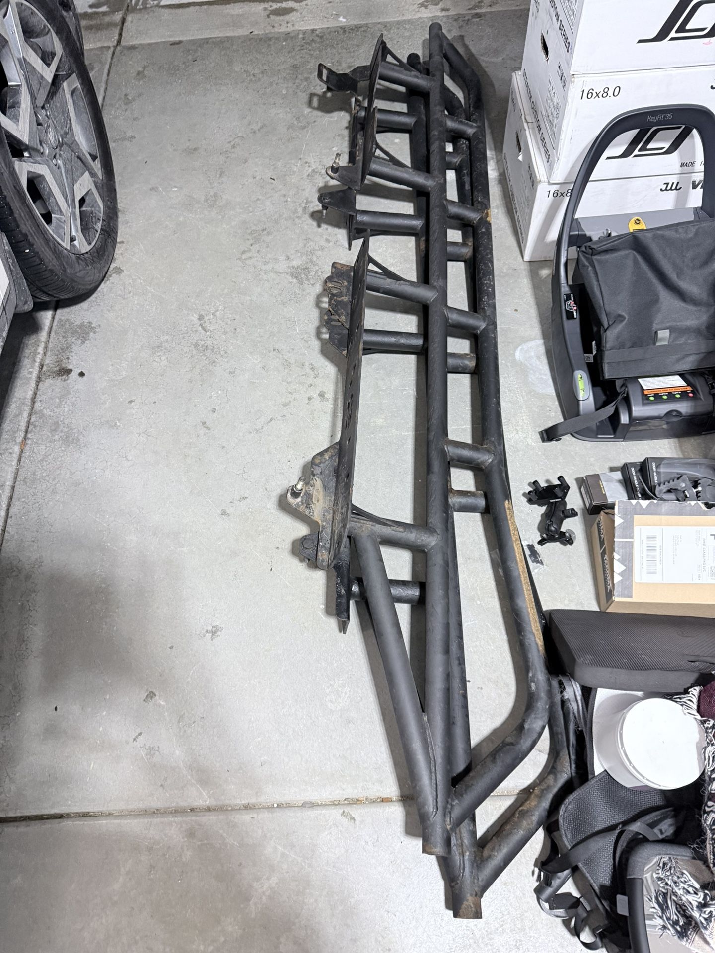 Rocksliders For Double Cab Long Bed 2016-2023 Toyota Tacoma