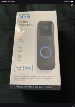 Brand New Blink Door Bell Camera $40