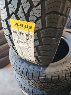 New set of tires 275 55 20 all terrain