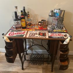 Vintage Metal  Table