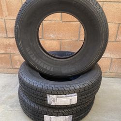 Brand New 225/75r15 Trailer Tires