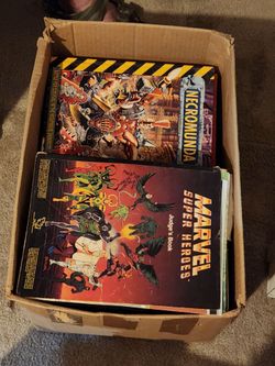 Marvel and necromunda books