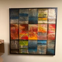 Abstract Painting Canvas