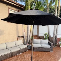 Black Umbrella Heavy Duty  🌴🌴
