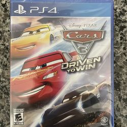 Cars3 For PS4 (unopened)