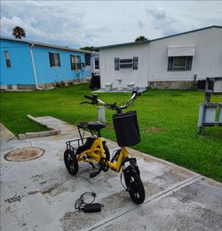 Adult Electric Tricycle- Low 14" wheels