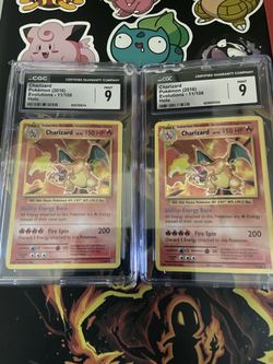 Charizard Holo XY Evolutions CGC 9 Pokémon
