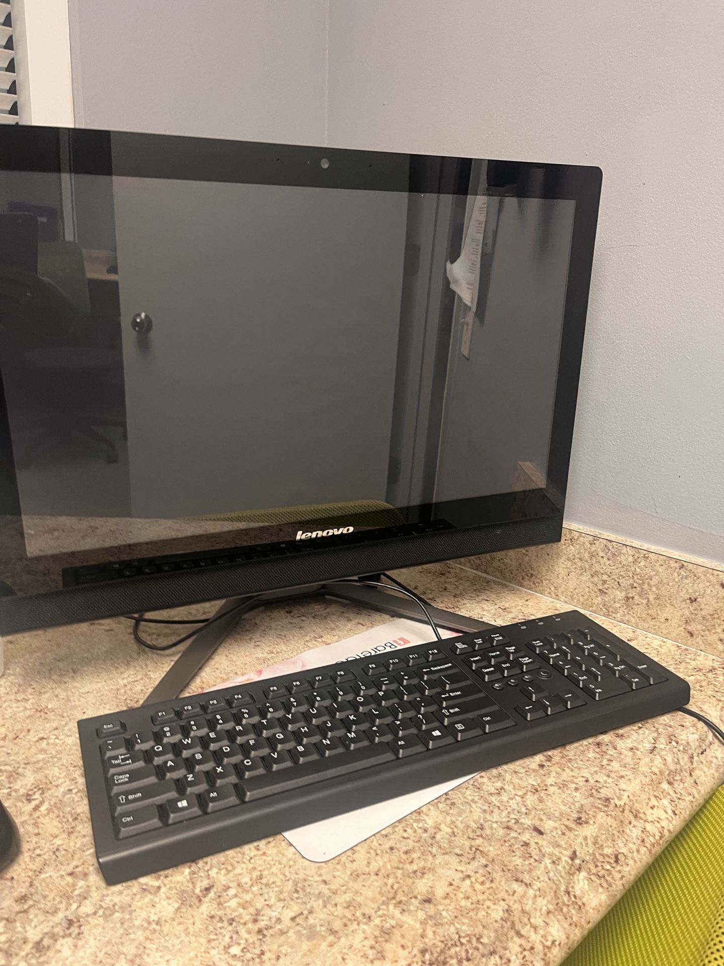 HP Monitor + Tower Computer Combo – Office Ready Setup