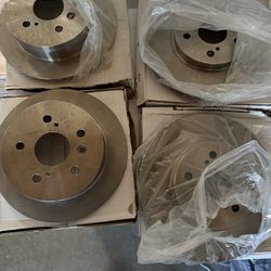 Front and Rear Rotors