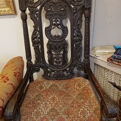 Antique King & Queen chairs