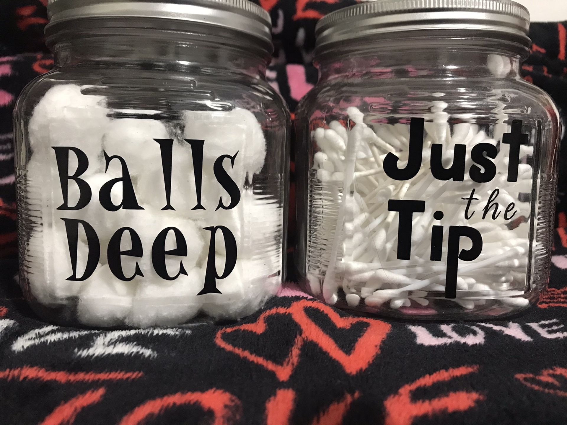 Bathroom jars