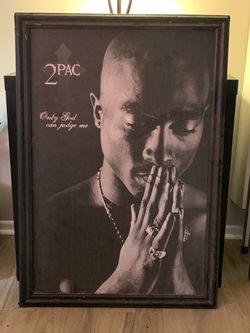 2Pac Framed Portrait Poster