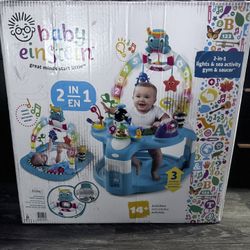 baby einstein 2-in-1 lights & sea activity gym & saucer baby einstein