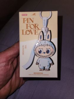 Pop Mart Pin For Love Vinyl Plush Pendant Blind Box
