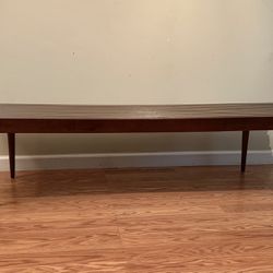 Mid Century Modern Coffee Table/Bench/TV Stand