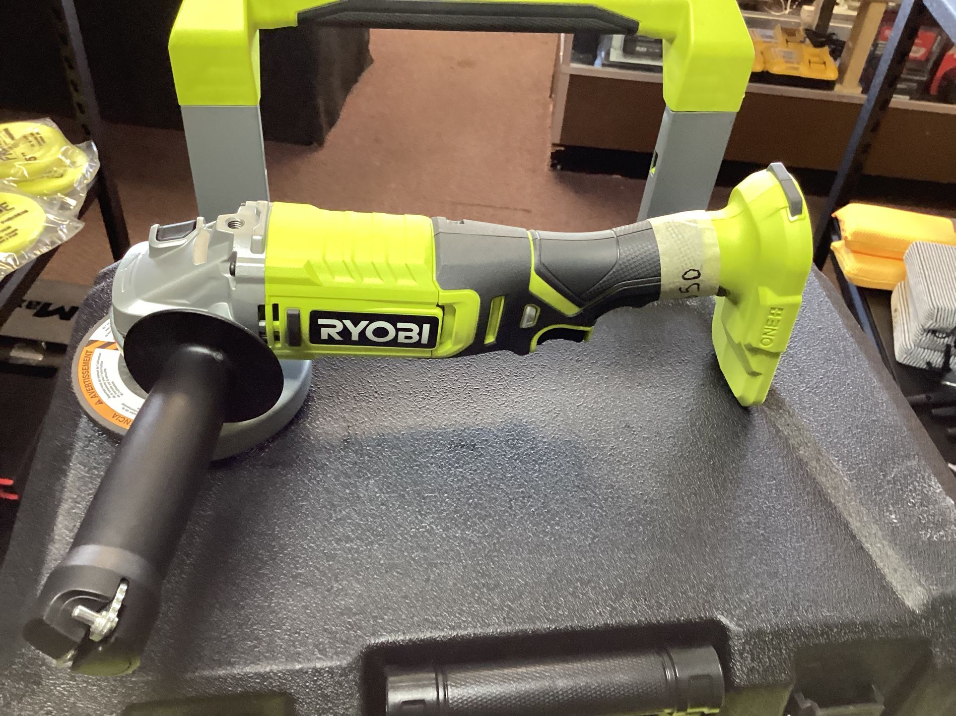 Ryobi 18V Grinder (Tool-Only) $50