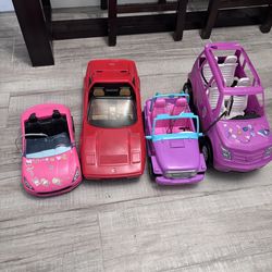 Barbie cars