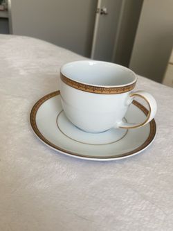 8 Set Charter Club Tea Cups & Saucers