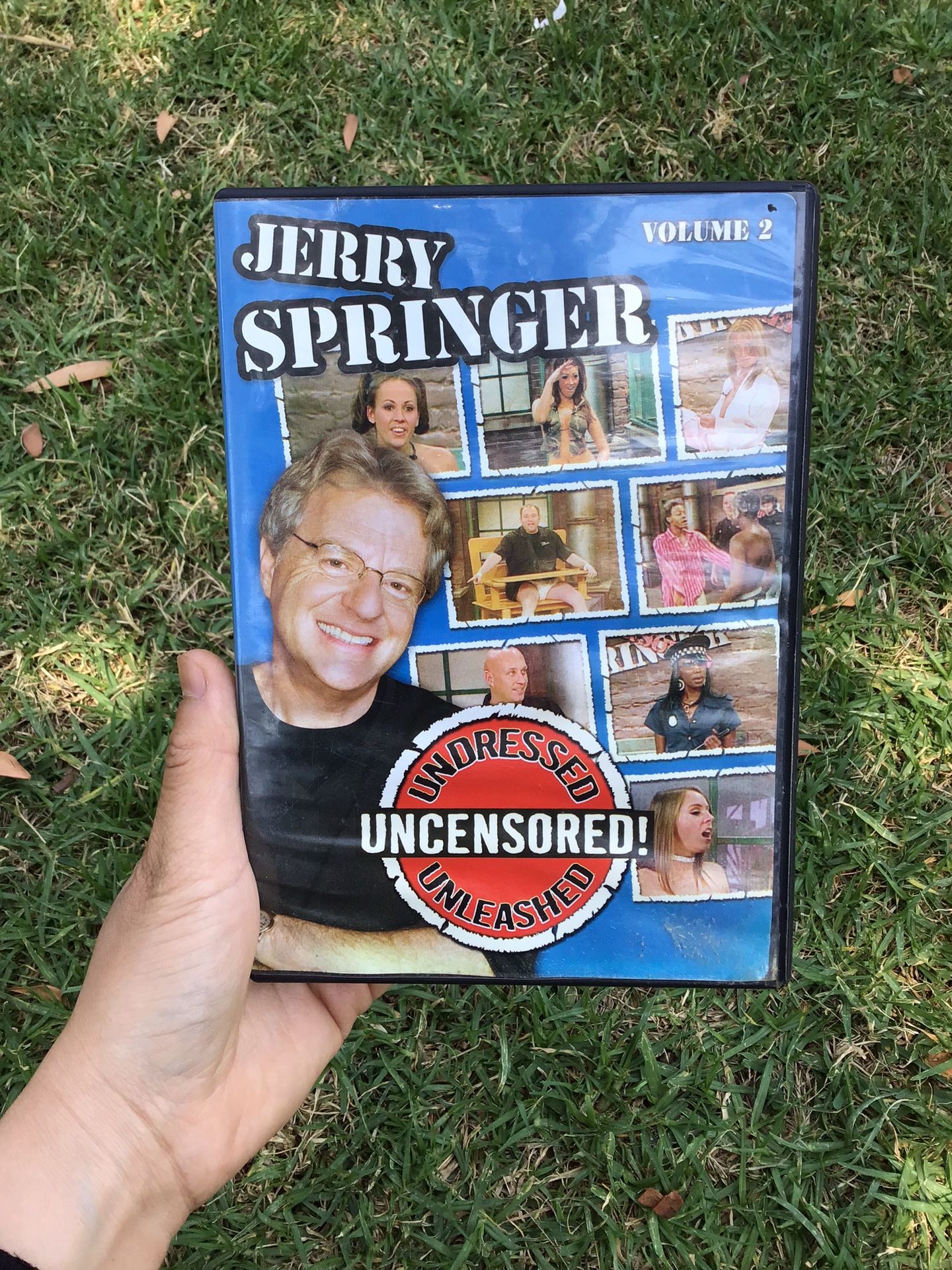 New Jerry Springer Volume 2 Undressed Uncensored Unleashed Rare Video DVD Collection Disc Reality Comedy Adult TV Show Lionsgate 2008