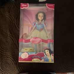 Porcelain Snow White Doll
