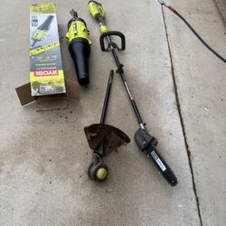 Ryobi Brushless 18v Trimmer Kit 
