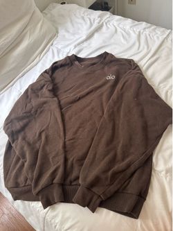 Alo brown crewneck
