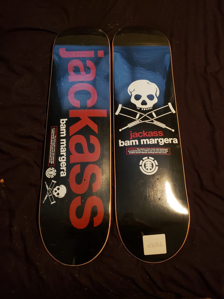 Skateboard Bam Margera jackass