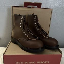 Red Wing SuperSole 2233 Mens Steel Toe Work Boots NWB Made in USA Size 9D