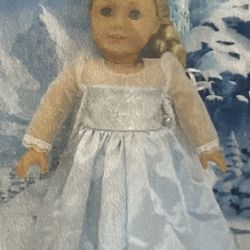 Elsa frozen 18” Doll Dress