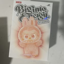 Pop Mart Labubu The Monsters Big into Energy Series Vinyl Plush Pendant Single Blind Box