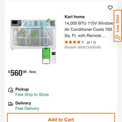 Air Conditioner 14,000 BTU