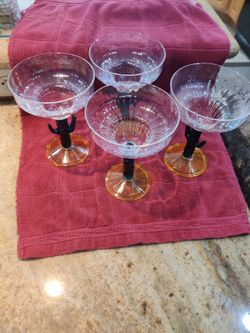 4 Margarita Themed Drinkware