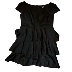 Andrew Marc Black Dress Size Medium 