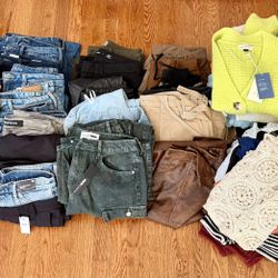 HUGE Stylish Women’s Clothing Bundle Size 8/10 (40+ Pieces, Some New w/ Tags)