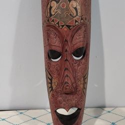 Hand Carved Costa Rican Mask