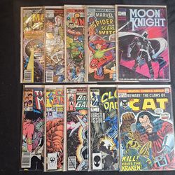 Vintage Marvel Comics 10 Issues 