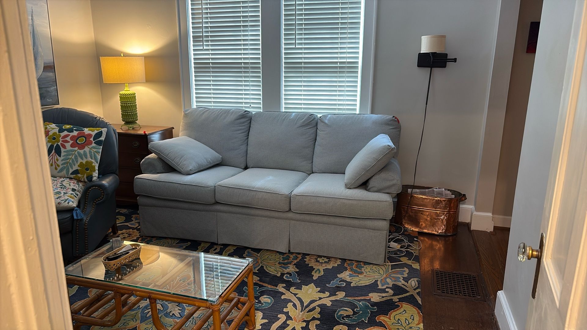 Cottage Style 3 Cushion Sofa