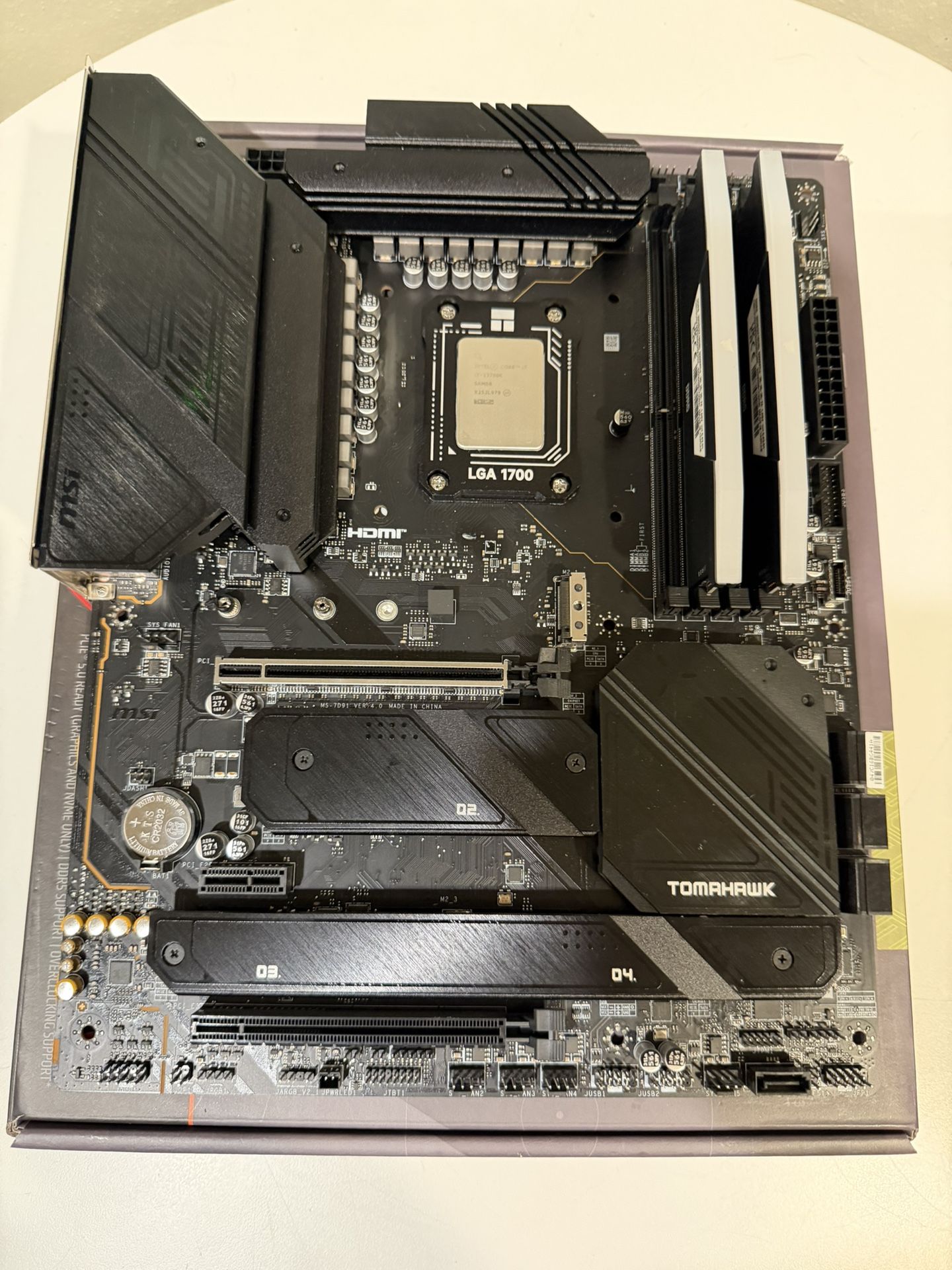 i7 13700K/32gb DDR5/MSI Z790 Motherboard CPU Ram Combo Gaming PC