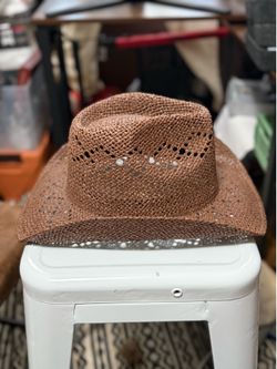 Women’s cowboy style hat. One size New