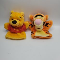 Disney's Pooh And Tigger Hand Puppets 