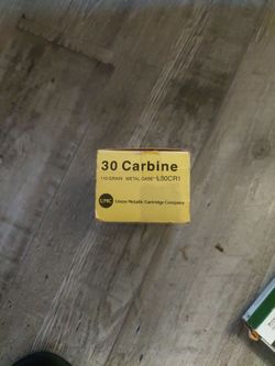 UMC 30 Carbine 110 Grain Metal Case Ammunition