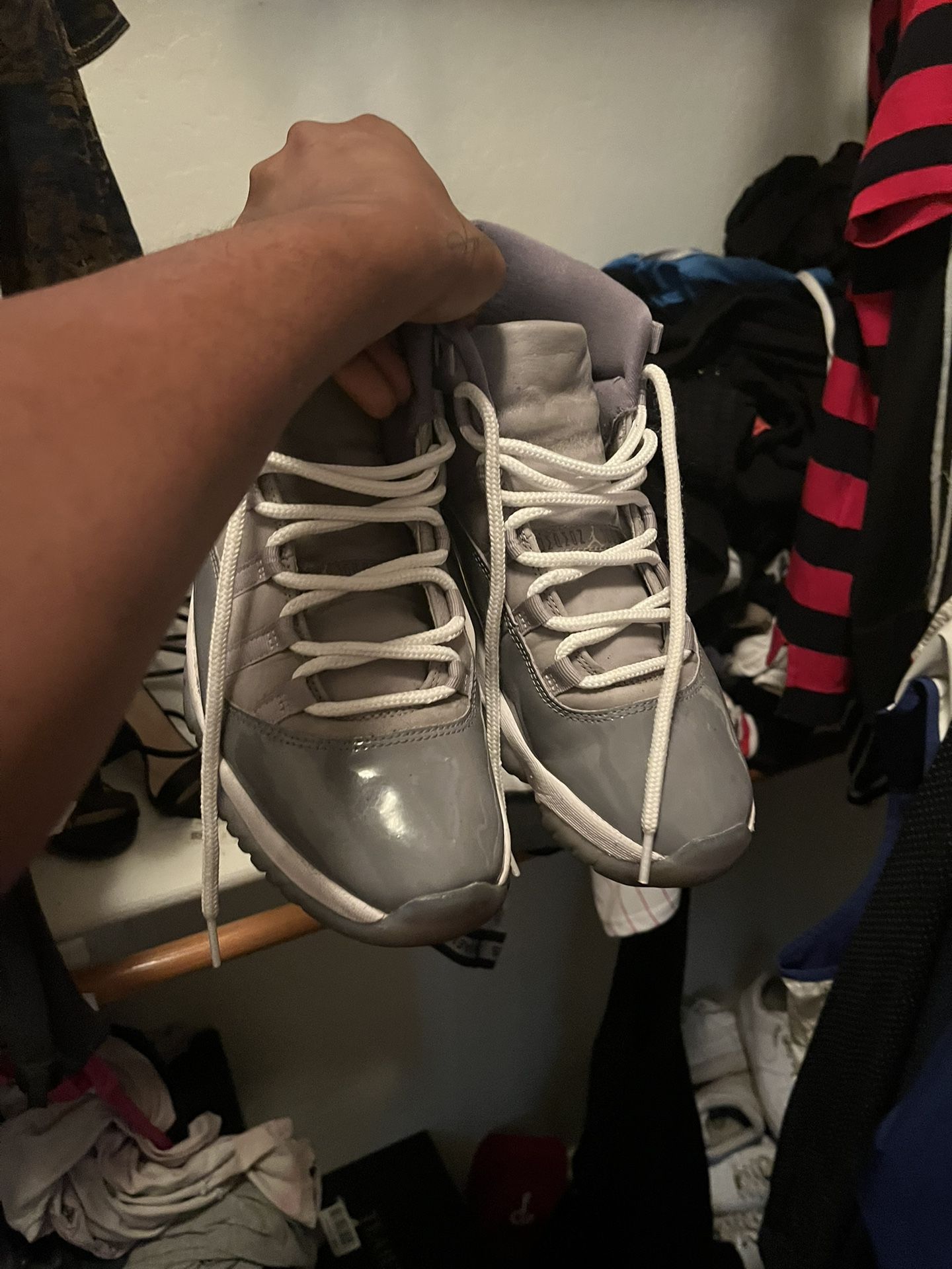 Retro Jordan 11s Cool Grey