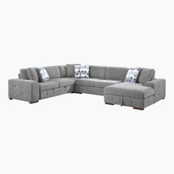 Sectional with Chaise and Sleeper