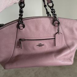 Coach Satchel Pink