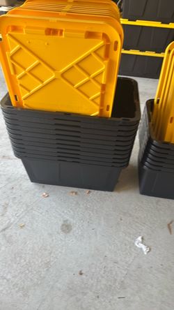 Storage bins (have more than 10)