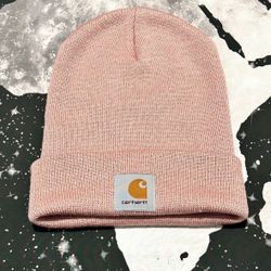Carhartt Rose Colored Beanie 