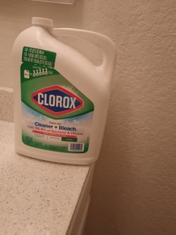 Clorox bleach+cleaner