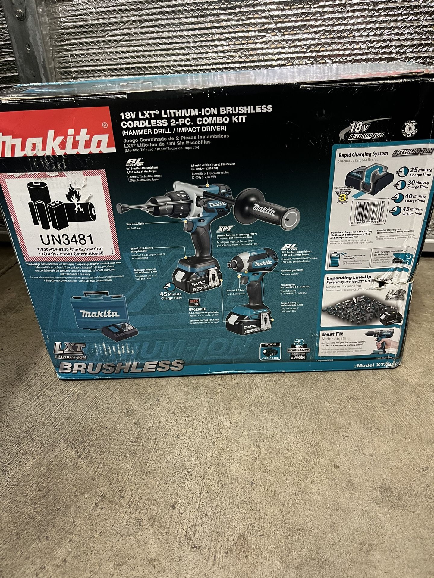 Makita Kit XT267T for Sale in Kent WA OfferUp